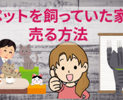 ペットを飼っていた家を売る方法。匂いやキズがあっても大丈夫？