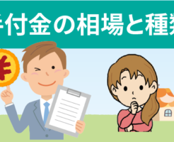 家を売る時の手付金の相場と種類